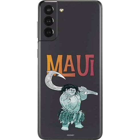Disney Princess Moana Maui Galaxy S21 Plus 5G Skin